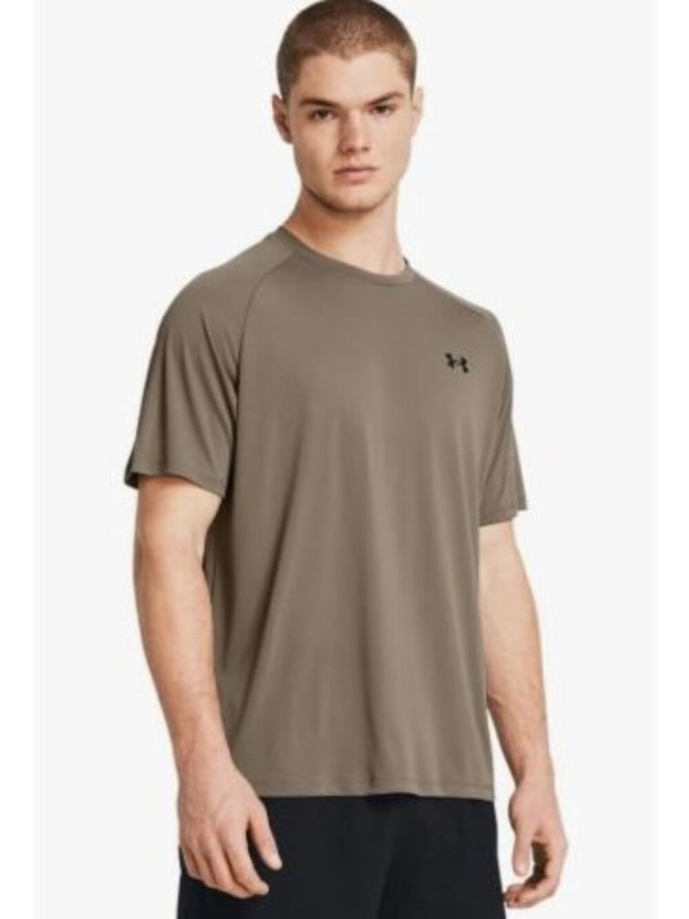 Under Armour Men's Tech 2.0 Short-Sleeve T-Shirt Taupe Dusk / Black Size XL